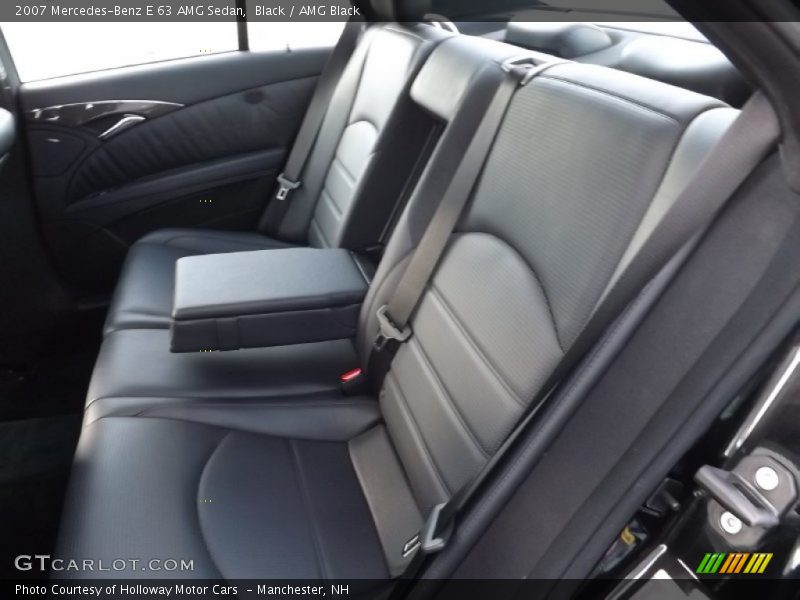 Black / AMG Black 2007 Mercedes-Benz E 63 AMG Sedan