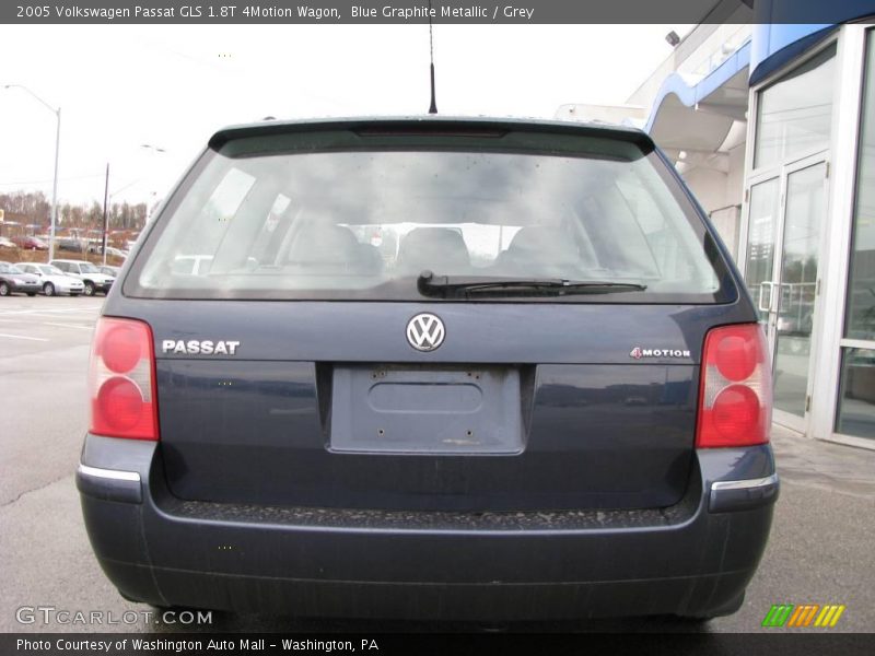 Blue Graphite Metallic / Grey 2005 Volkswagen Passat GLS 1.8T 4Motion Wagon