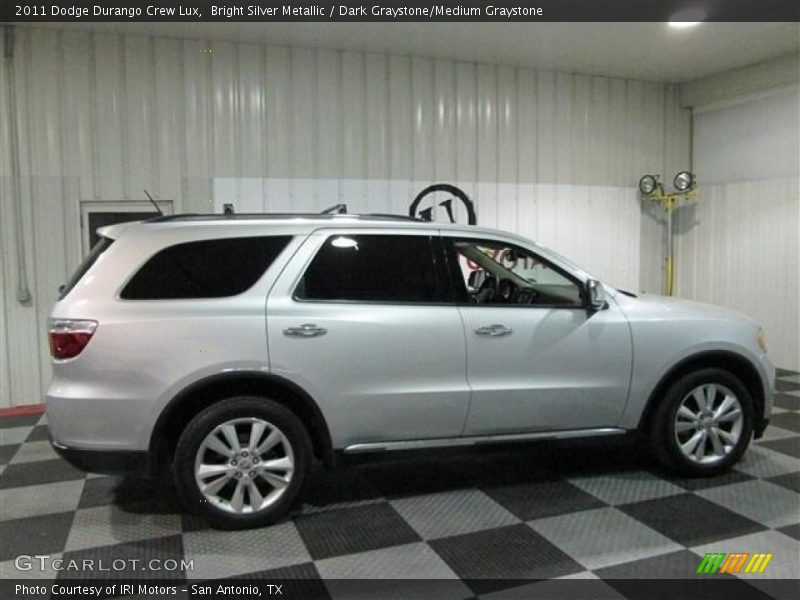 Bright Silver Metallic / Dark Graystone/Medium Graystone 2011 Dodge Durango Crew Lux