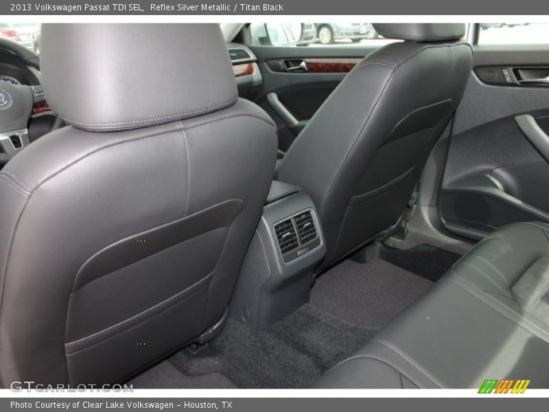 Reflex Silver Metallic / Titan Black 2013 Volkswagen Passat TDI SEL