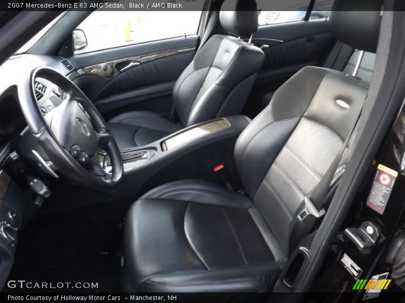 Black / AMG Black 2007 Mercedes-Benz E 63 AMG Sedan