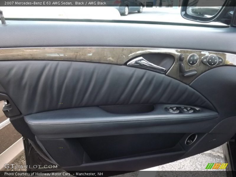 Black / AMG Black 2007 Mercedes-Benz E 63 AMG Sedan