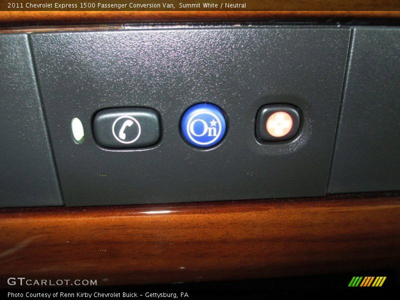 Summit White / Neutral 2011 Chevrolet Express 1500 Passenger Conversion Van