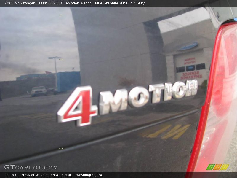 Blue Graphite Metallic / Grey 2005 Volkswagen Passat GLS 1.8T 4Motion Wagon