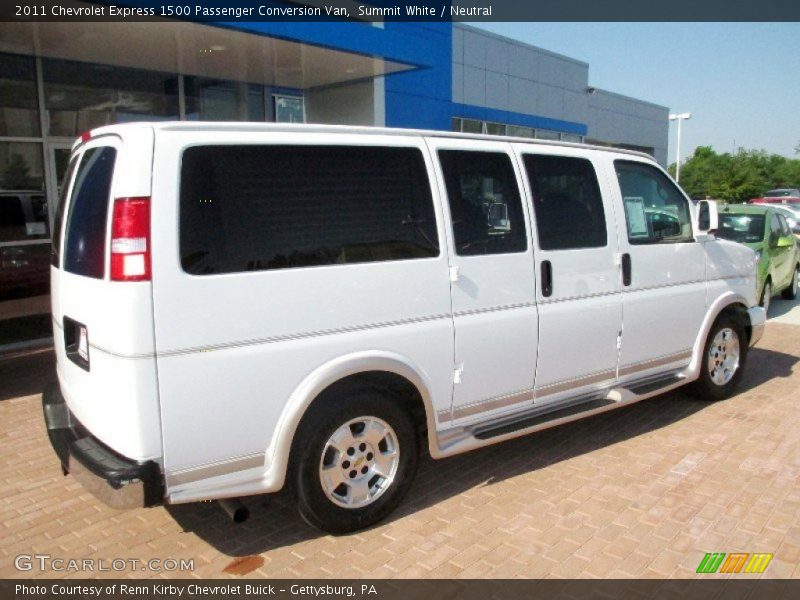  2011 Express 1500 Passenger Conversion Van Summit White