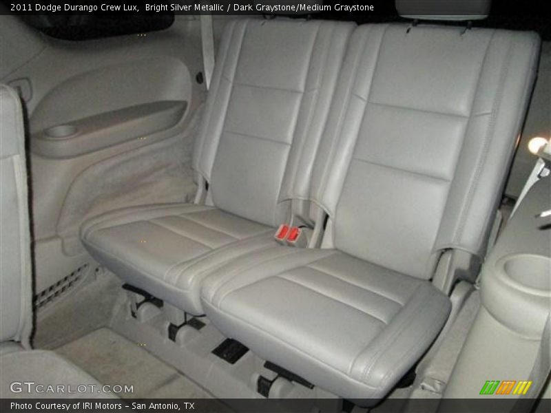 Bright Silver Metallic / Dark Graystone/Medium Graystone 2011 Dodge Durango Crew Lux