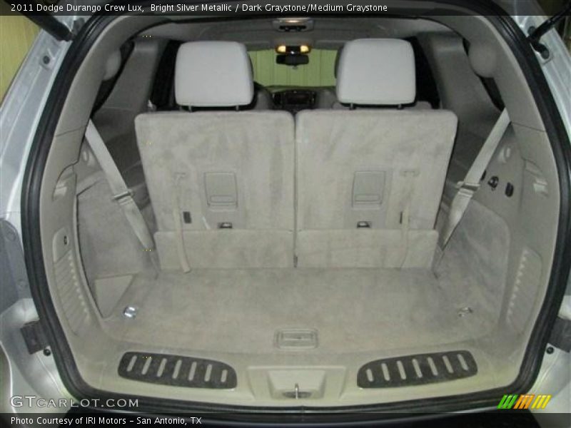 Bright Silver Metallic / Dark Graystone/Medium Graystone 2011 Dodge Durango Crew Lux