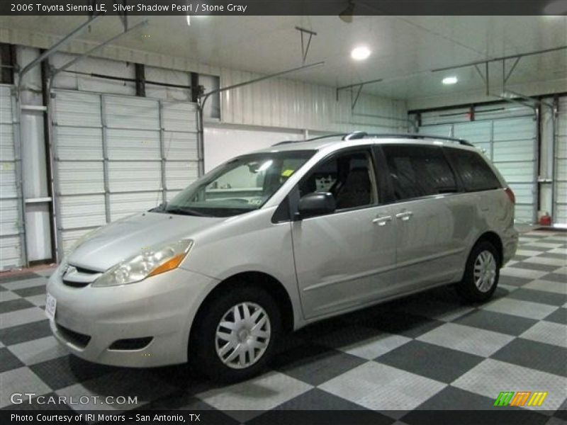 Silver Shadow Pearl / Stone Gray 2006 Toyota Sienna LE
