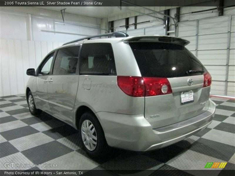 Silver Shadow Pearl / Stone Gray 2006 Toyota Sienna LE