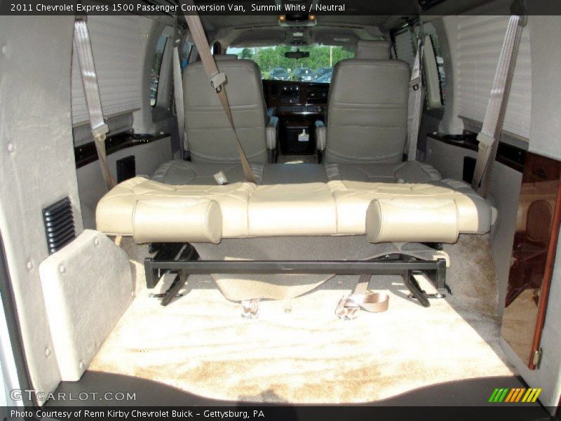  2011 Express 1500 Passenger Conversion Van Trunk