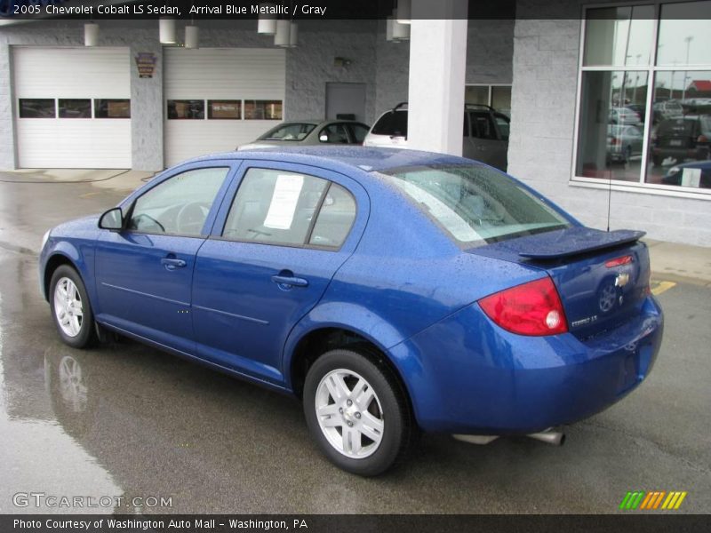 Arrival Blue Metallic / Gray 2005 Chevrolet Cobalt LS Sedan