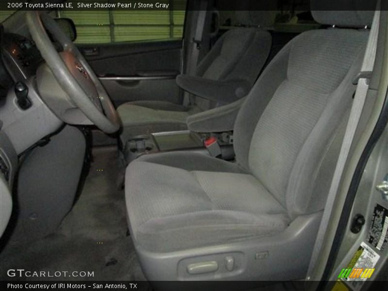 Silver Shadow Pearl / Stone Gray 2006 Toyota Sienna LE