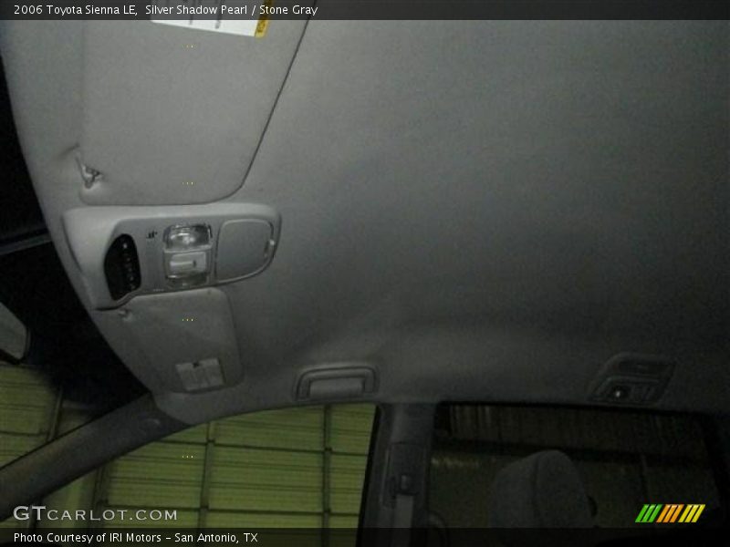 Silver Shadow Pearl / Stone Gray 2006 Toyota Sienna LE
