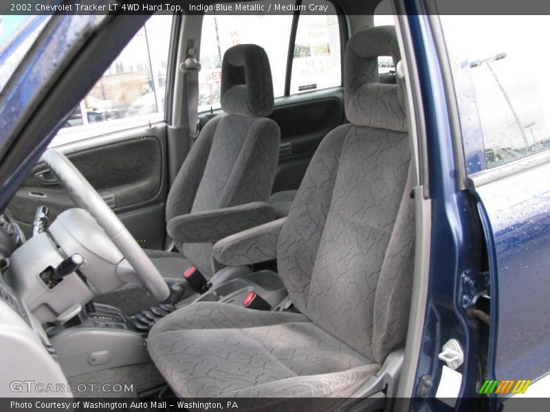 Indigo Blue Metallic / Medium Gray 2002 Chevrolet Tracker LT 4WD Hard Top