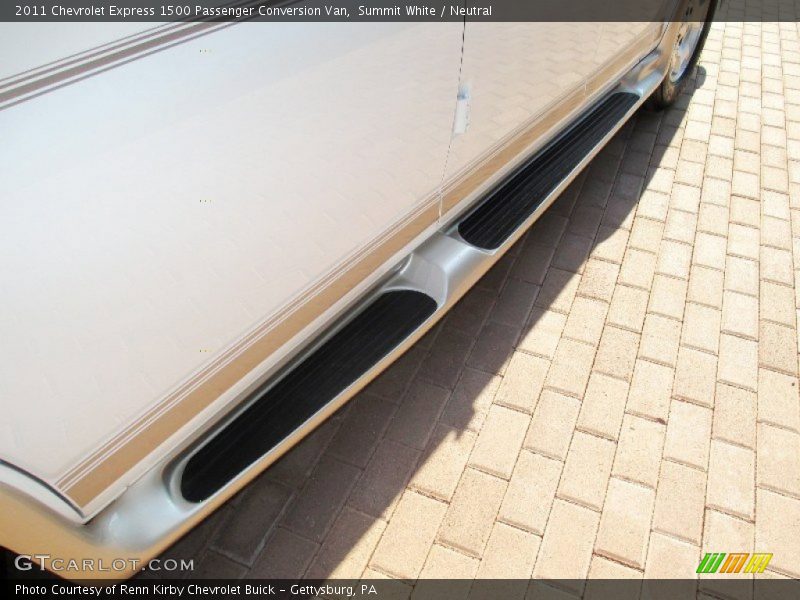 Summit White / Neutral 2011 Chevrolet Express 1500 Passenger Conversion Van