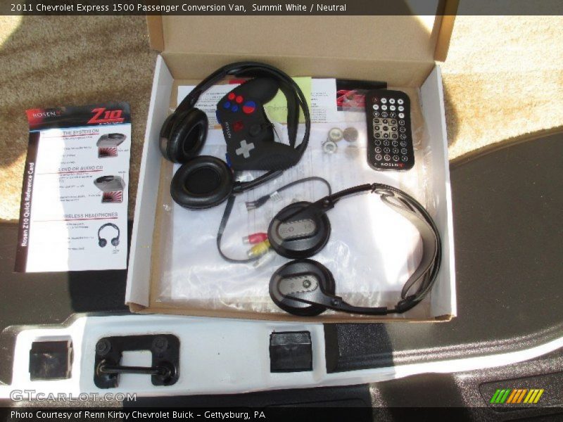Summit White / Neutral 2011 Chevrolet Express 1500 Passenger Conversion Van