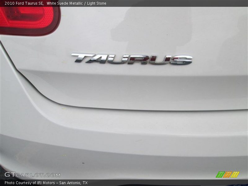 White Suede Metallic / Light Stone 2010 Ford Taurus SE