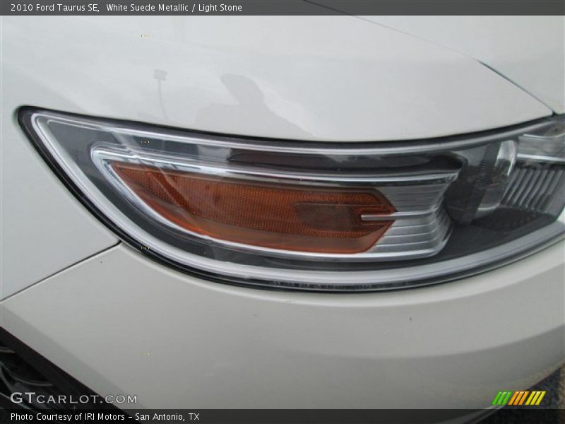 White Suede Metallic / Light Stone 2010 Ford Taurus SE