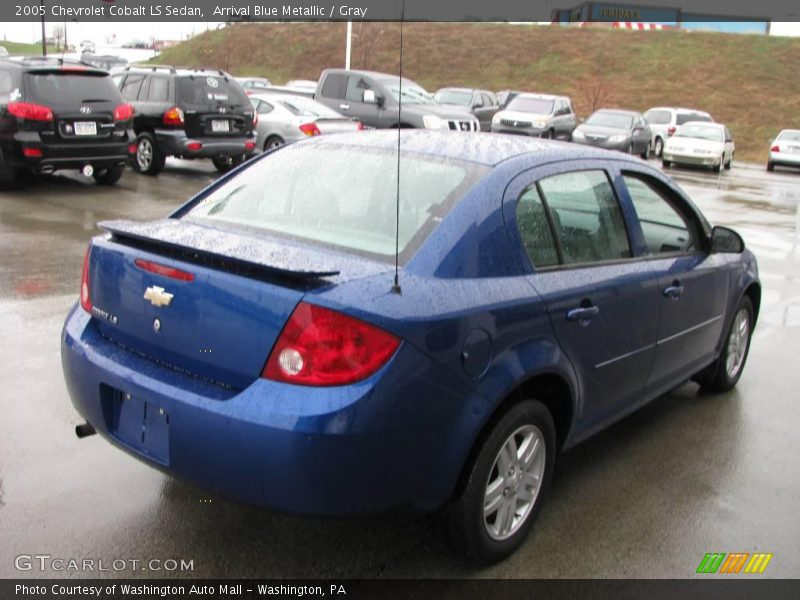 Arrival Blue Metallic / Gray 2005 Chevrolet Cobalt LS Sedan