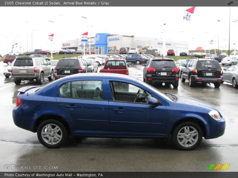Arrival Blue Metallic / Gray 2005 Chevrolet Cobalt LS Sedan