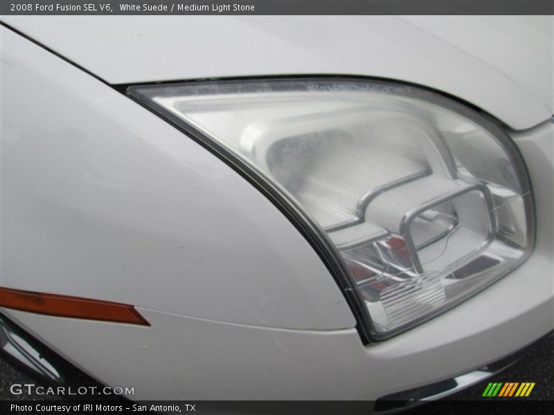 White Suede / Medium Light Stone 2008 Ford Fusion SEL V6