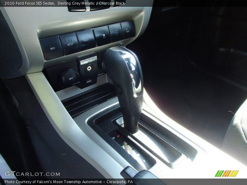 Sterling Grey Metallic / Charcoal Black 2010 Ford Focus SES Sedan