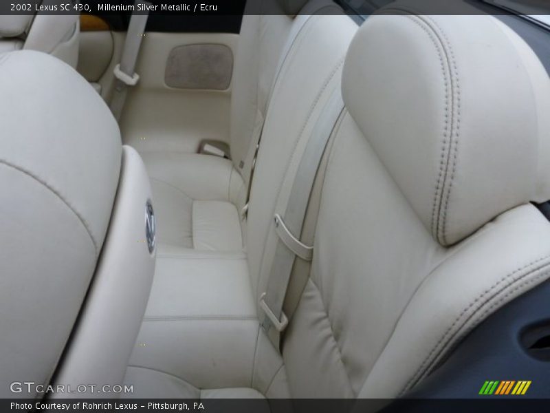 Millenium Silver Metallic / Ecru 2002 Lexus SC 430