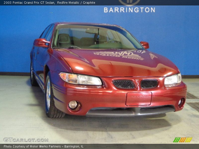 Redfire Metallic / Graphite 2003 Pontiac Grand Prix GT Sedan