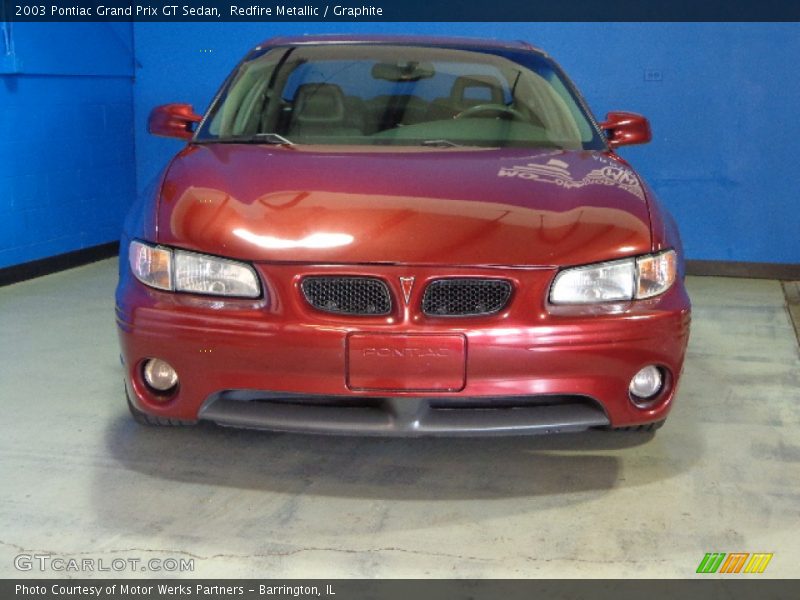 Redfire Metallic / Graphite 2003 Pontiac Grand Prix GT Sedan