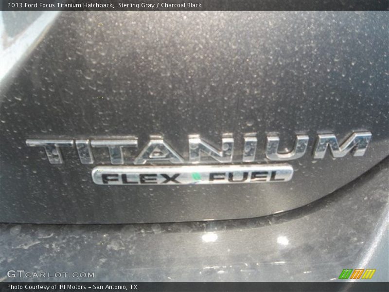 Sterling Gray / Charcoal Black 2013 Ford Focus Titanium Hatchback