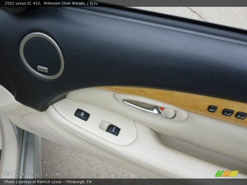 Millenium Silver Metallic / Ecru 2002 Lexus SC 430