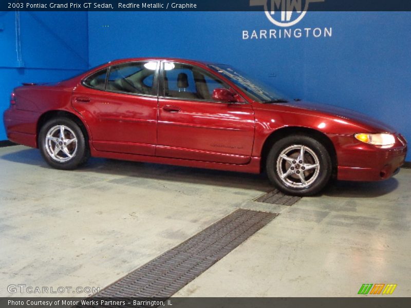 Redfire Metallic / Graphite 2003 Pontiac Grand Prix GT Sedan