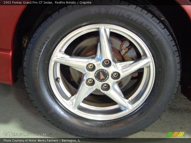 Redfire Metallic / Graphite 2003 Pontiac Grand Prix GT Sedan