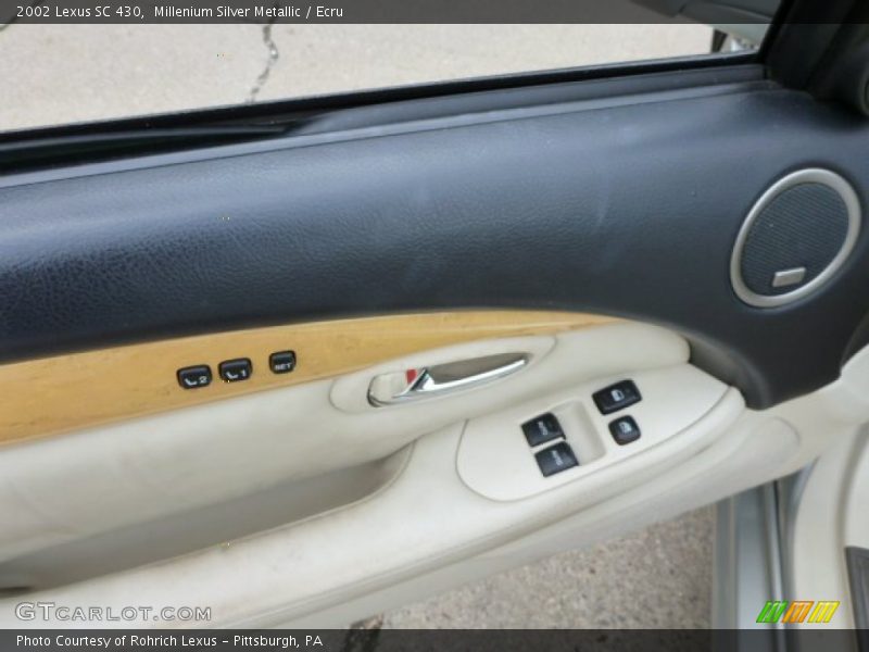 Millenium Silver Metallic / Ecru 2002 Lexus SC 430