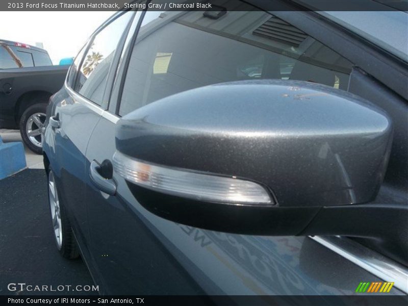 Sterling Gray / Charcoal Black 2013 Ford Focus Titanium Hatchback