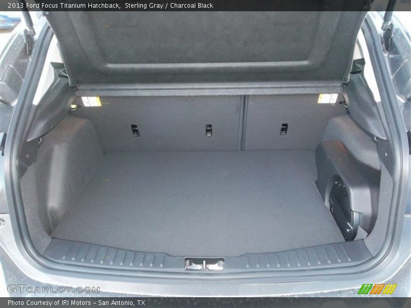 Sterling Gray / Charcoal Black 2013 Ford Focus Titanium Hatchback