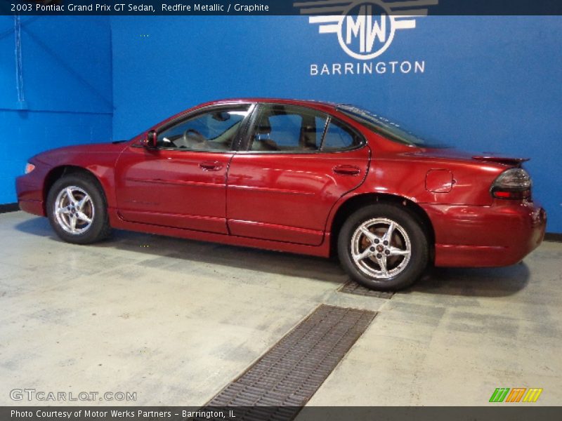 Redfire Metallic / Graphite 2003 Pontiac Grand Prix GT Sedan