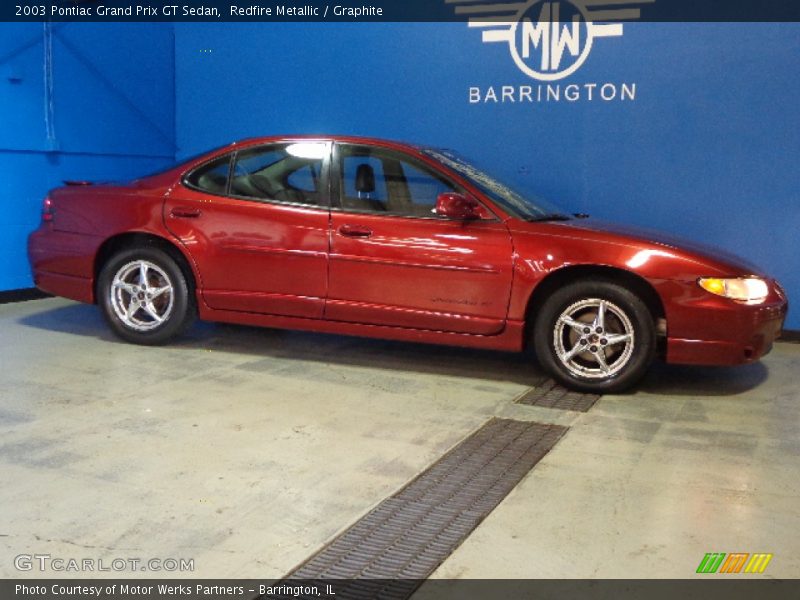 Redfire Metallic / Graphite 2003 Pontiac Grand Prix GT Sedan