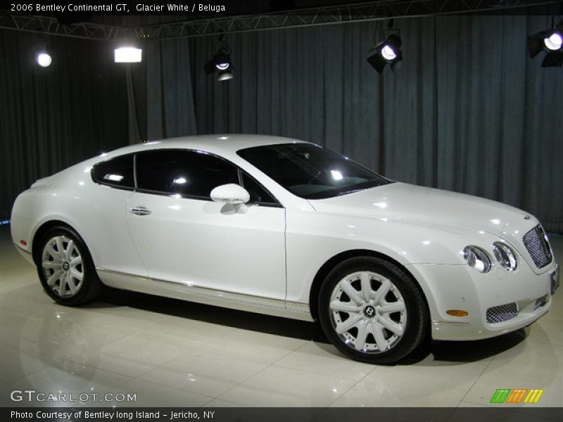 Glacier White / Beluga 2006 Bentley Continental GT