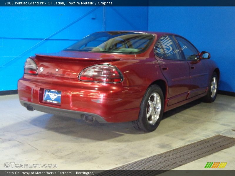 Redfire Metallic / Graphite 2003 Pontiac Grand Prix GT Sedan