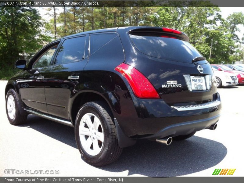 Super Black / Charcoal 2007 Nissan Murano SL AWD