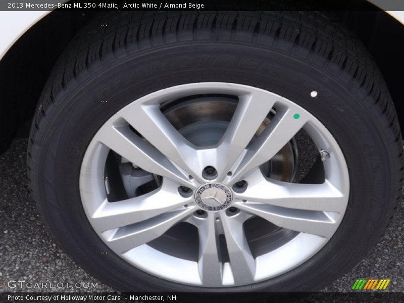 Arctic White / Almond Beige 2013 Mercedes-Benz ML 350 4Matic