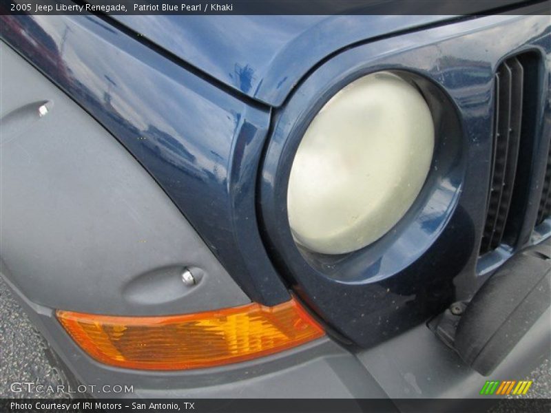 Patriot Blue Pearl / Khaki 2005 Jeep Liberty Renegade