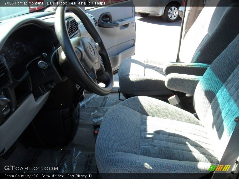 Dark Tropic Teal Metallic / Taupe 2005 Pontiac Montana