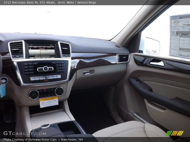 Arctic White / Almond Beige 2013 Mercedes-Benz ML 350 4Matic