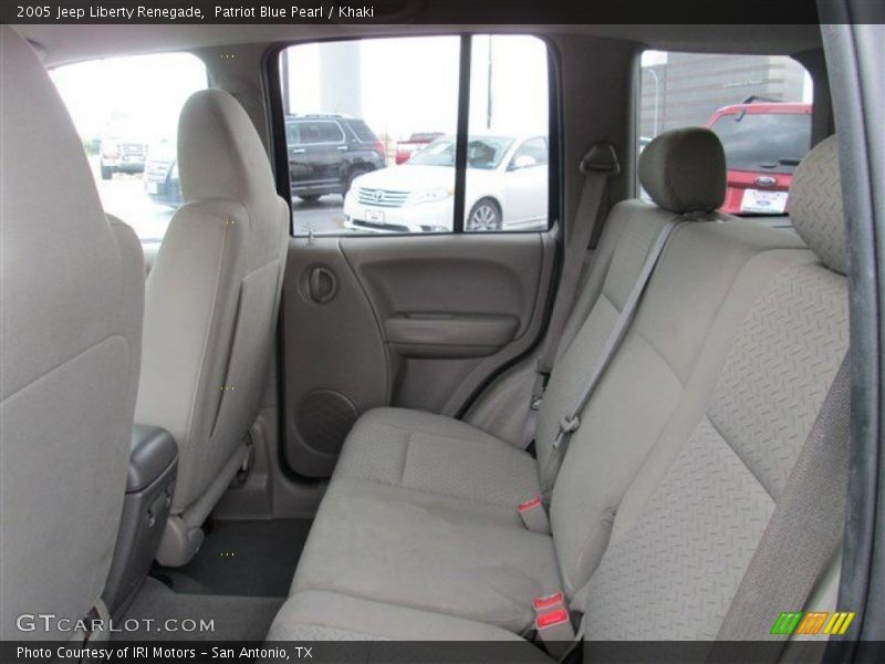Patriot Blue Pearl / Khaki 2005 Jeep Liberty Renegade
