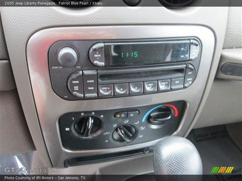 Controls of 2005 Liberty Renegade