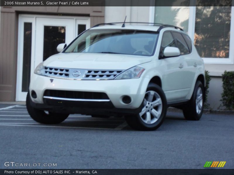 Glacier Pearl / Cafe Latte 2006 Nissan Murano S