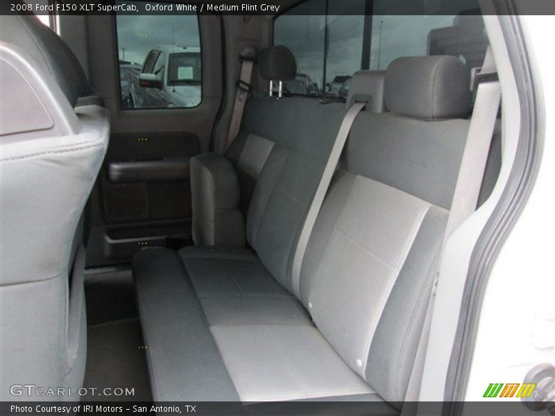 Oxford White / Medium Flint Grey 2008 Ford F150 XLT SuperCab
