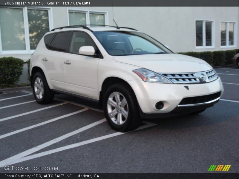 Glacier Pearl / Cafe Latte 2006 Nissan Murano S